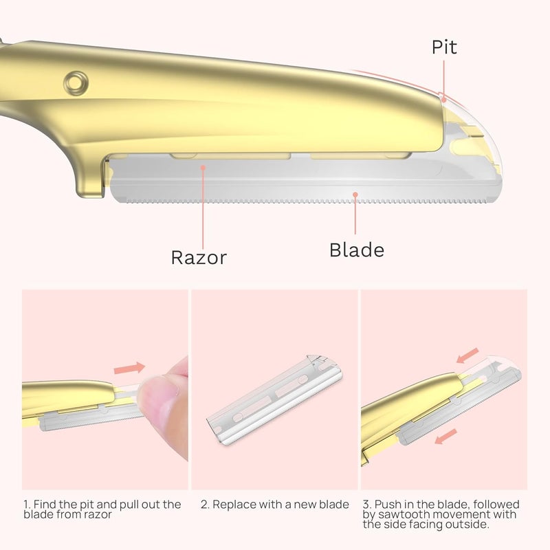 ENNVA Metal Razor Replacement Blades -Pack of 10 - Image 4
